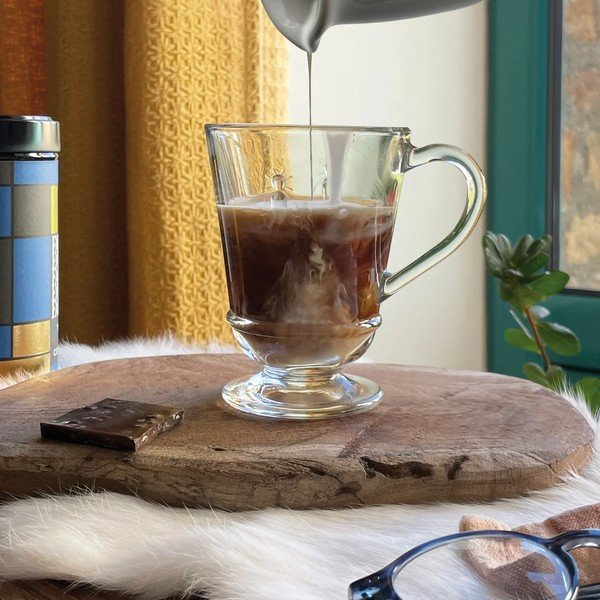 Tazza in vetro con manico La Rochère Abeille, 210 ml - La Rochére-image-1