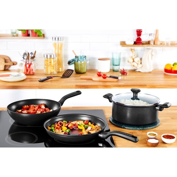 Teglia in alluminio ø 24 cm So Chef Black - Tefal-image-2