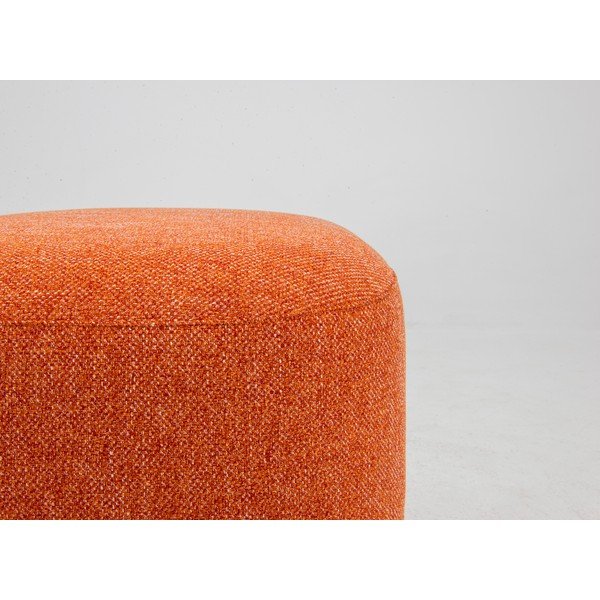 Pouf rosso corallo , ø 42 cm Harry - Tenzo-image-4
