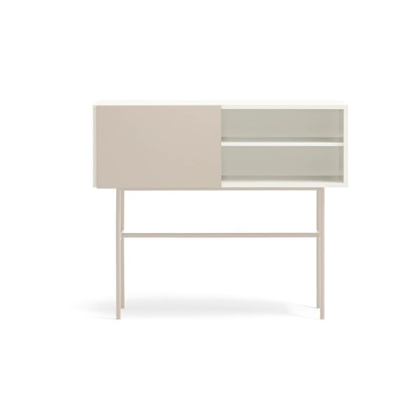 Tavolo consolle beige/color crema 35x110 cm Nube – Teulat-image-4