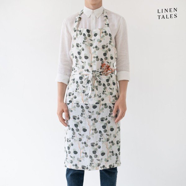 Grembiule in lino Eucalyptus - Linen Tales