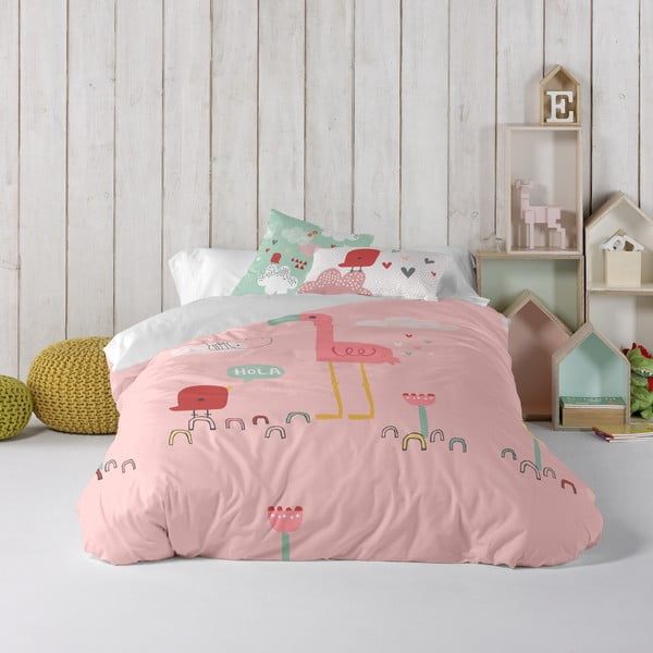 Biancheria da letto per bambini in cotone, 140 x 200 cm Hola - Moshi Moshi-image-3