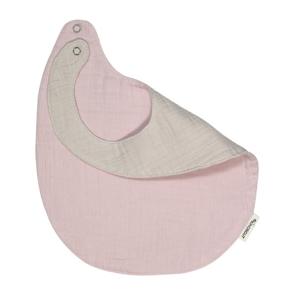 Bavaglino in mussola rosa Oslo - Kindsgut-image-4