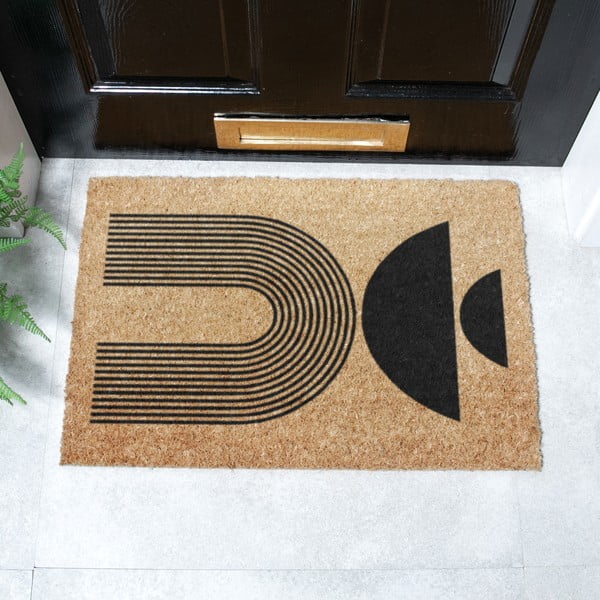 Zerbino in fibre di cocco 40x60 cm Half Moon – Artsy Doormats-image-3
