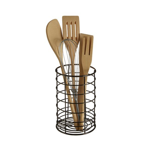 Supporto in ferro per utensili da cucina , Ø 11 x 16 cm - Premier Housewares-image-3