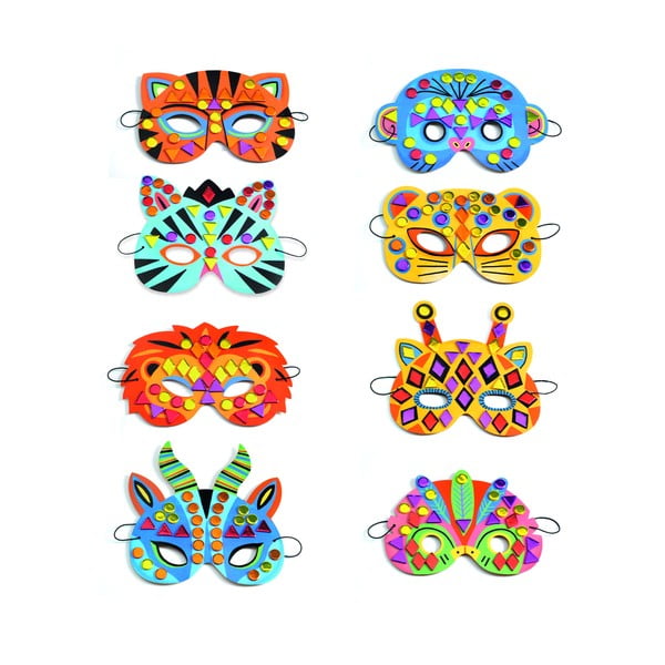 Set creativo Animal Party Masks - Djeco