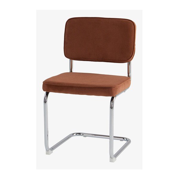 Sedie da pranzo in set color mattone in metallo a dondolo 2 pz Hjo – Jotex-image-2