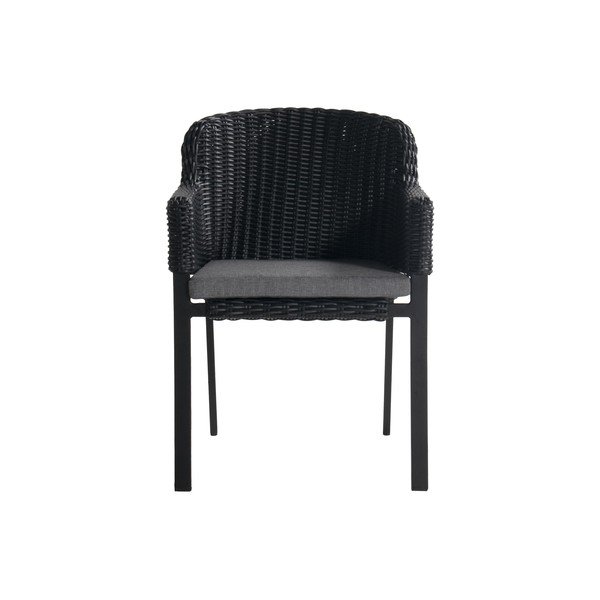 Černá plastová zahradní židle Cairo – Hartman-image-2