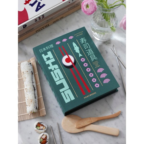 Set per il sushi in acciaio inox/in bambù The Essentials Sushi Tools – Printworks-image-1