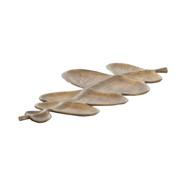 Vassoio decorativo in metallo 25x52 cm Akaki - Light & Living-image-1