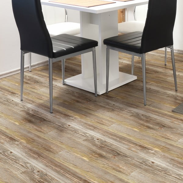 Adesivo per pavimenti 90x60 cm Wooden Floor - Ambiance-image-3