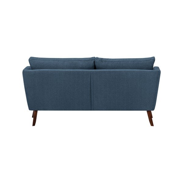 Divano blu a tre posti Elena, con lettino nell'angolo a sinistra - Mazzini Sofas-image-4