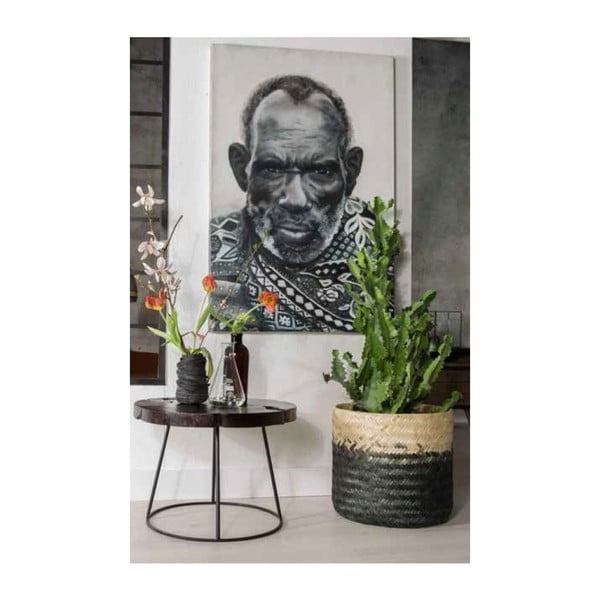 Tavolino in teak , ⌀ 60 cm - Dutchbone-image-1