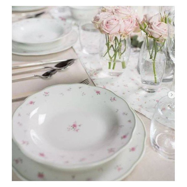 Tazzine in set per espresso bianche in porcellana 2 pz 90 ml Nonna Rosa – Brandani-image-4