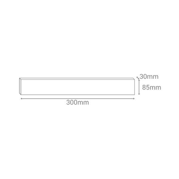 Lampada da parete bianca con luce LED Nina - SULION-image-2