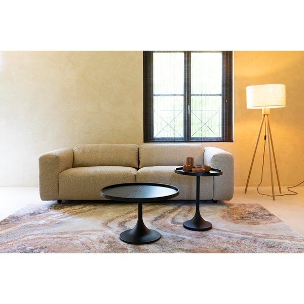 Tavolino da salotto rotondo nero ø 69 cm Jason – Zuiver-image-3