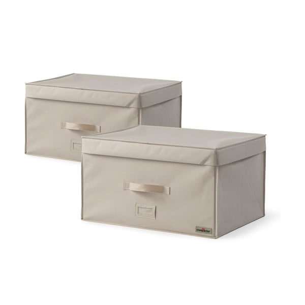 Set di 2 contenitori per abiti Bauli, 150 l Family - Compactor-image-2