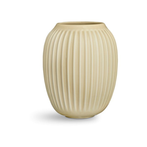 Vaso in ceramica beige Hammershøi - Kähler Design