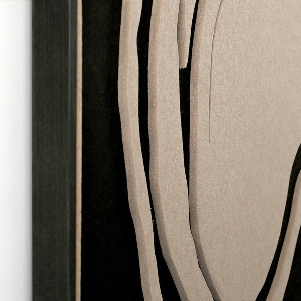 Dipinto in 3D con cornice inclusa/fonoassorbente 90x120 cm Sacred Silence 2 – Malerifabrikken-image-3