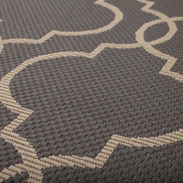 Tappeto rotondo per esterni grigio/beige ø 160 cm Milan - Flair Rugs-image-2