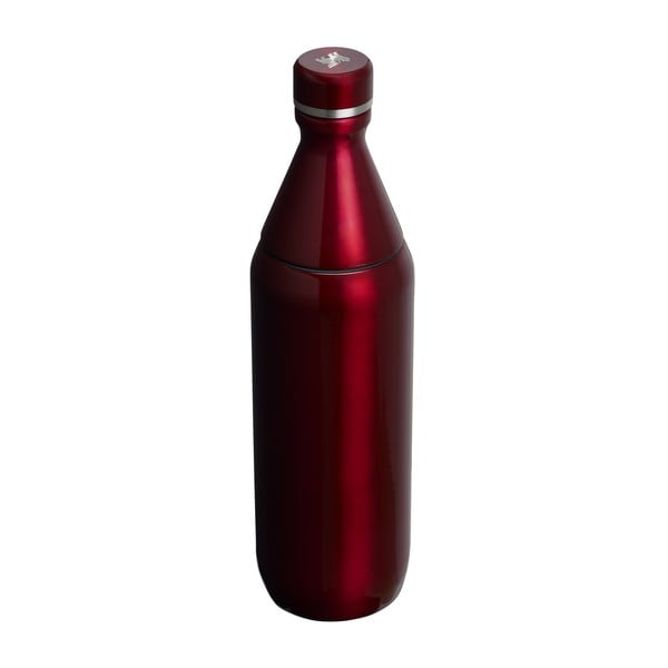 Bottiglia termica burgundy in acciaio inox 600 ml All Day Slim Bottle Garnet Shine – Stanley-image-2