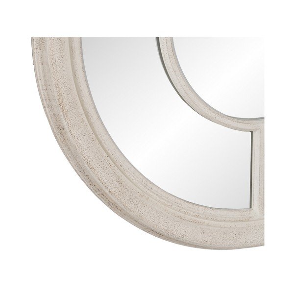 Specchio da parete con cornice in legno ø 79 cm Paula - Ixia-image-4