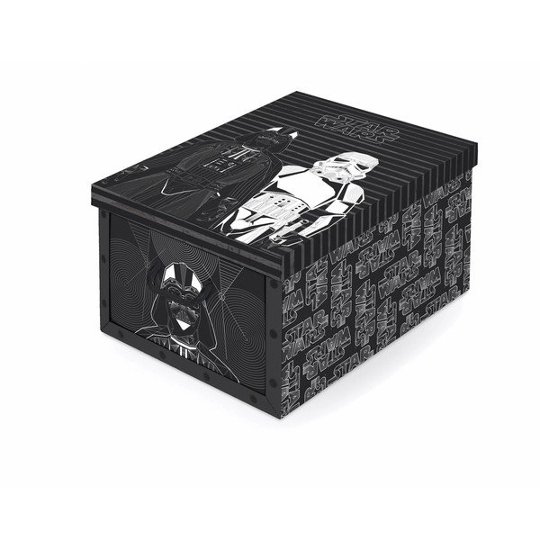Scatola portaoggetti con maniglie Darth Vader, lunghezza 50 cm - Domopak