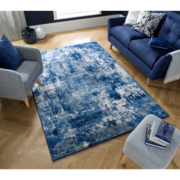 Tappeto blu 80x150 cm Cocktail Wonderlust - Flair Rugs-image-1