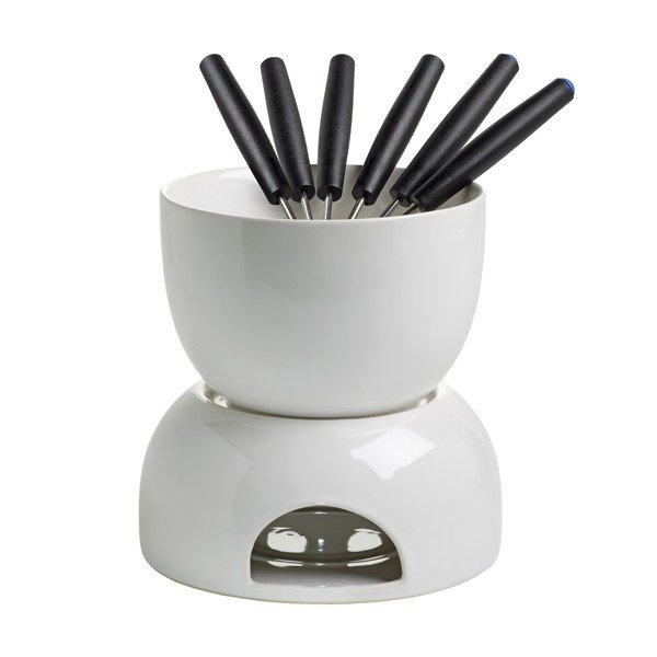 Bílý set na fondue Maxwell & Williams Infusions T