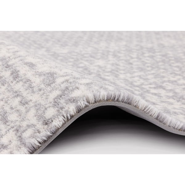 Tappeto in lana grigio chiaro 200x300 cm Eden - Agnella-image-2