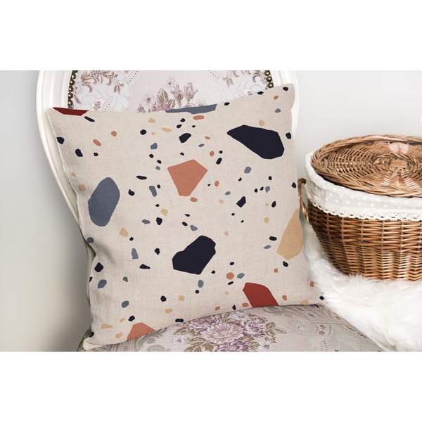 Federa decorativa 43x43 cm Cracked Terrazzo – Mila Home-image-3