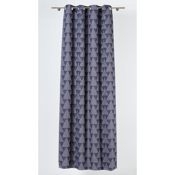 Tenda blu-grigio 130x260 cm Zatapa - Mendola Fabrics-image-1