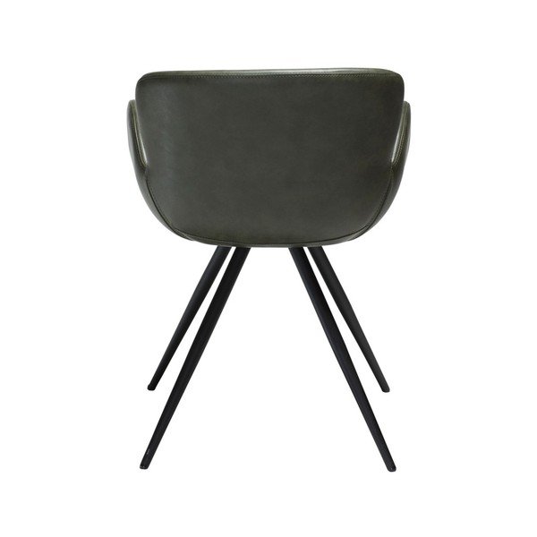 Sedia in similpelle verde Gaia - DAN-FORM Denmark-image-2