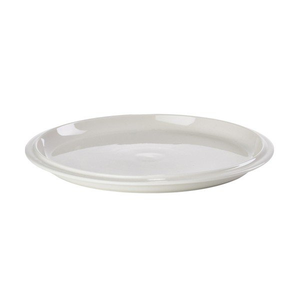 Piatto da dolce color crema in porcellana ø 20 cm Eau – Zone