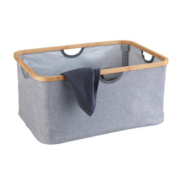 Cesto portabiancheria pieghevole , volume 50 l Bahari - Wenko-image-2