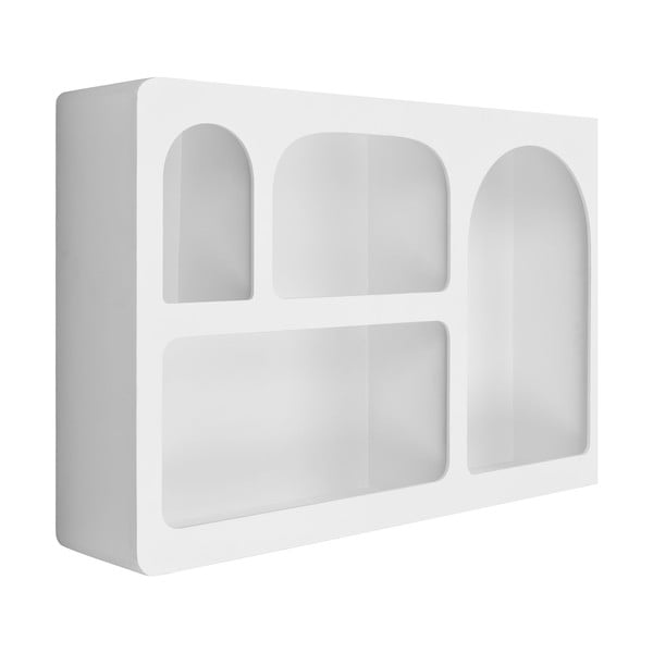 Scaffale con ripiani bianco 60 cm Bryne - House Nordic-image-1