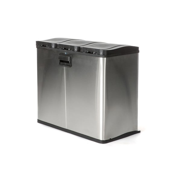 Cestino per il riciclaggio in argento , 60 l Recycle - Tomasucci-image-3