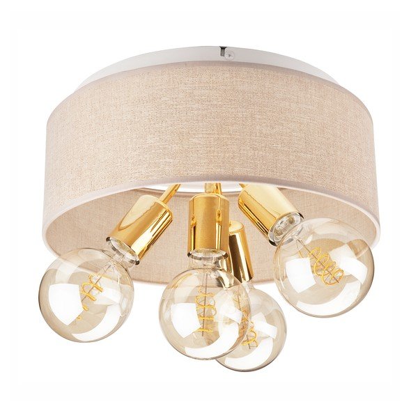 Lampada da soffitto beige ø 35 cm Carina - LAMKUR-image-3