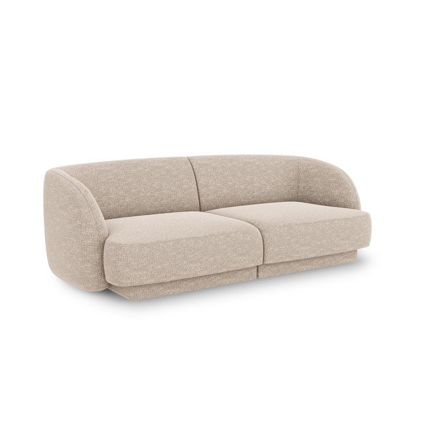 Divano beige 184 cm Miley - Micadoni Home-image-2
