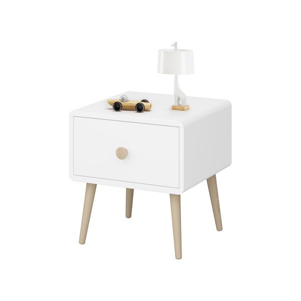 Comodino bianco Gaia - Støraa-image-3