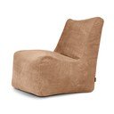 Puof a sacco marrone con rivestimento in velluto a coste Seat Lounge – SLOWDOWN