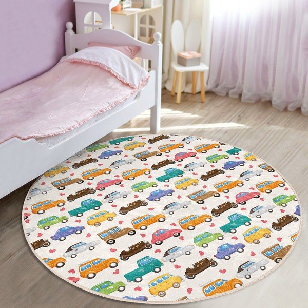 Tappeto per bambini ø 120 cm Comfort - Mila Home-image-1