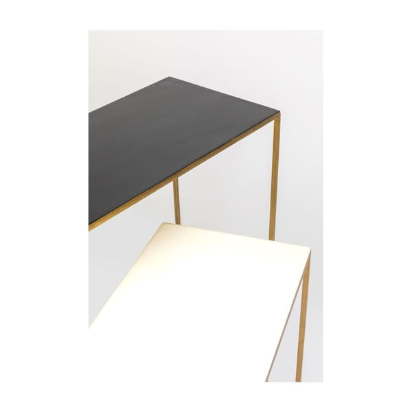 Set di 2 consolle in oro Charme - Kare Design-image-4