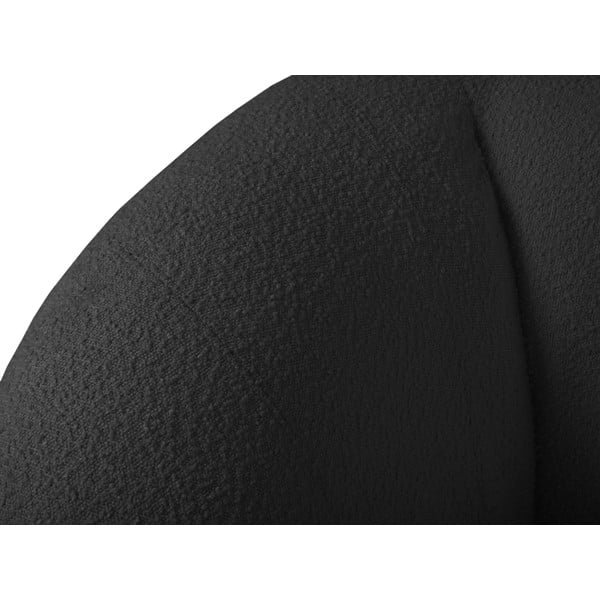 Divano in tessuto bouclé grigio scuro 230 cm Essen - Cosmopolitan Design-image-4