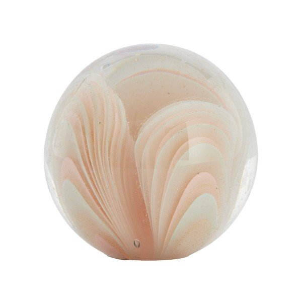 Fermacarte in vetro (altezza totale 10 cm) Olyra – Light & Living