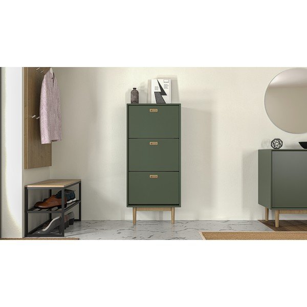 Scarpiera verde 58x129 cm Svea - Tenzo-image-4