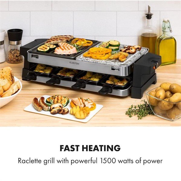 Griglia elettrica per raclette Sirloin - Klarstein-image-3