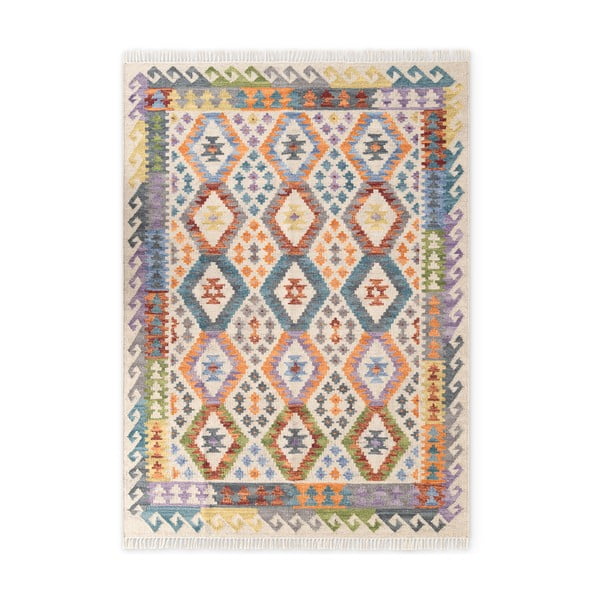 Tappeto in lana reversibile/tessuto a mano 120x170 cm Kamal Oasis – Nouristan