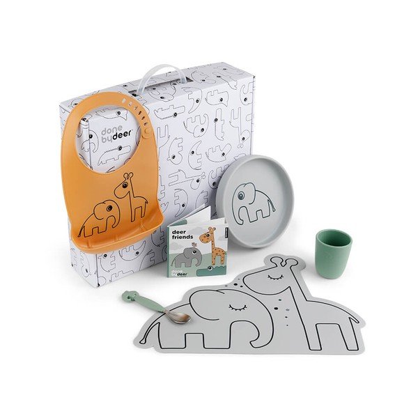 Set da pranzo per bambini in plastica 6 pezzi Dinner Time - Done by Deer-image-1