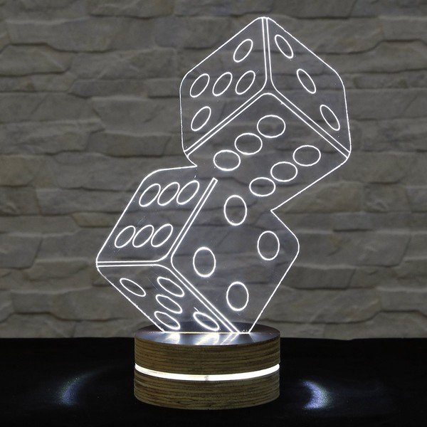 3D stolní lampa Game